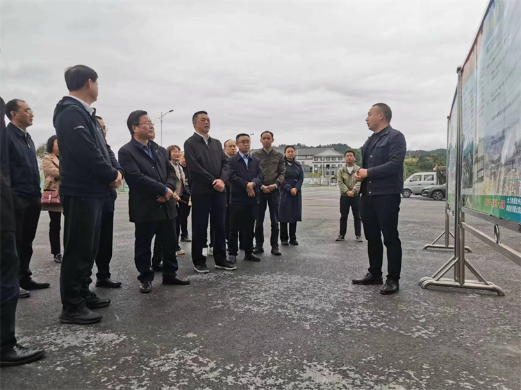 自貢市人大常委會(huì)副主任、民建自貢市委主委王孝謙一行考察四川供銷西南冷鏈物流基地